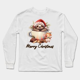 Merry Slothmas Long Sleeve T-Shirt